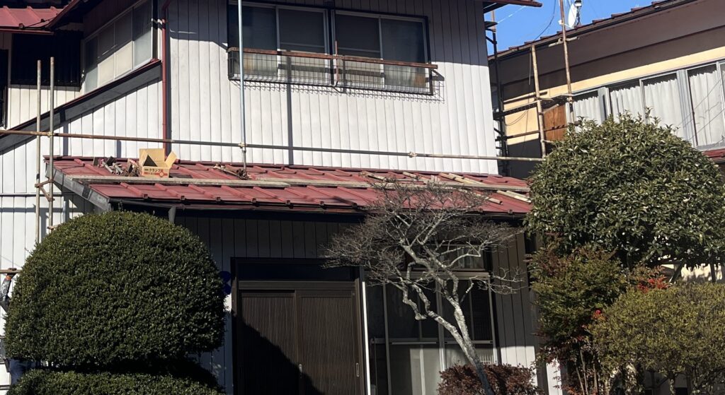 那須町　雨どい修理　施工前